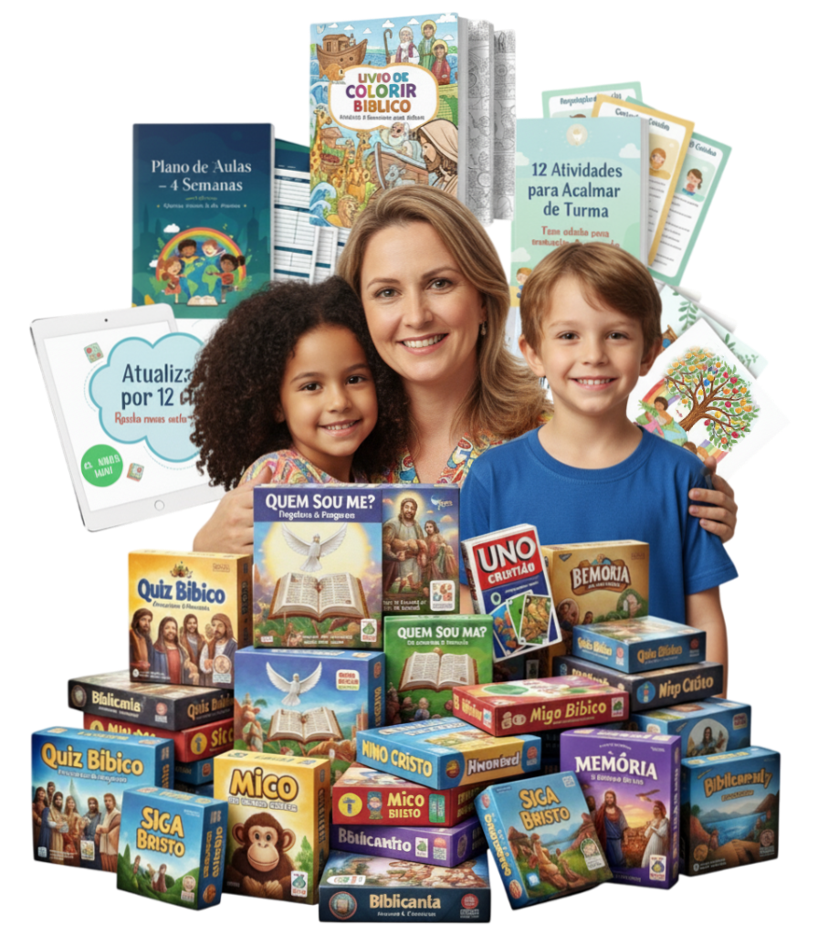 Mockup premium do kit impresso em mesa de sala de aula.